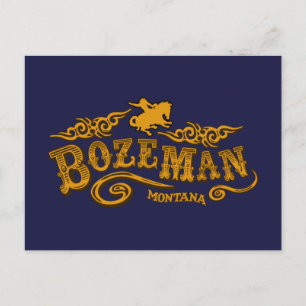 Bozeman Saloon Postkarte