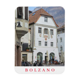 Bozen Walther Square Gebäude Ansicht Kühlschrankma Magnet