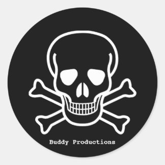 BP 7 Schwarze Aufkleber