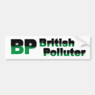 BP: Britischer Verschmutzer Autoaufkleber