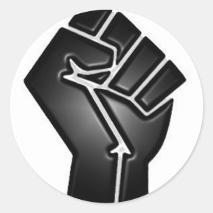 BP-Faust Runder Aufkleber