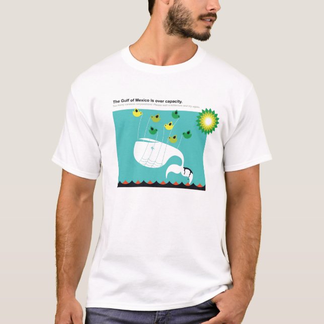 BP tötet das Failwhale T-Shirt (Vorderseite)