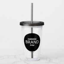 BPA Free Logo Tumbler Trinkbehälter