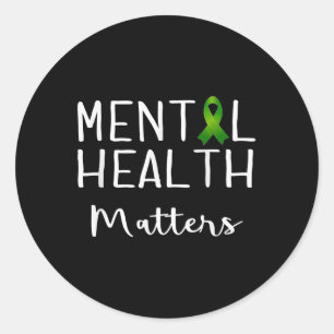 Bpd Bipolar Mental Health Awareness Mental Health Runder Aufkleber
