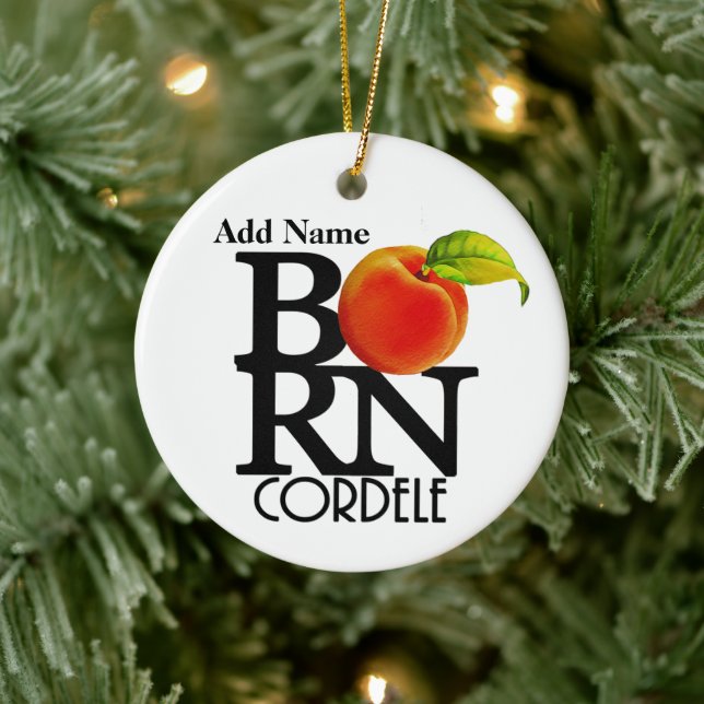 BPRN Cordele Georgia Custumizable Keramik Ornament (Baum)