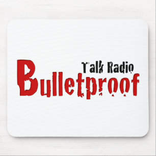 BPTR rote und schwarze Titel-Logo-Mausunterlage Mousepad