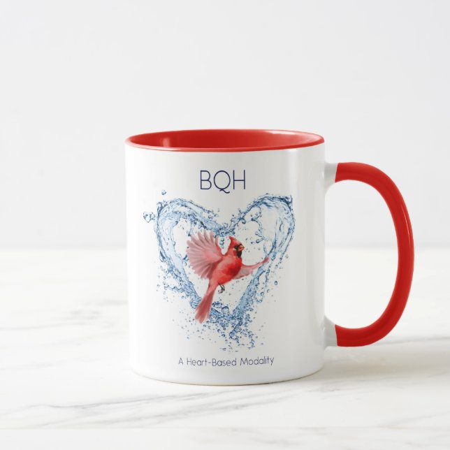 BQH - Herzbasierte 2-Töne-Tasse Tasse (Rechts)