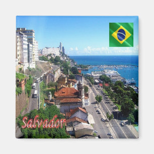 BR - Brasilien - Salvador - Bahia Magnet