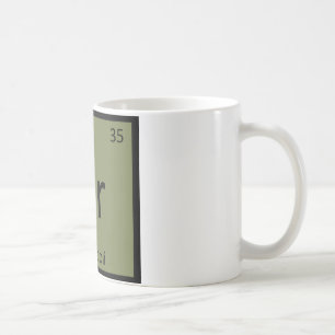 Br - Brokkoli-Gemüse-Chemie Periodensystem Tasse