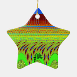 Br Happy haben einen schönen Tag Keramikornament