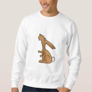 BR lustiges Häschen-Sweatshirt Sweatshirt