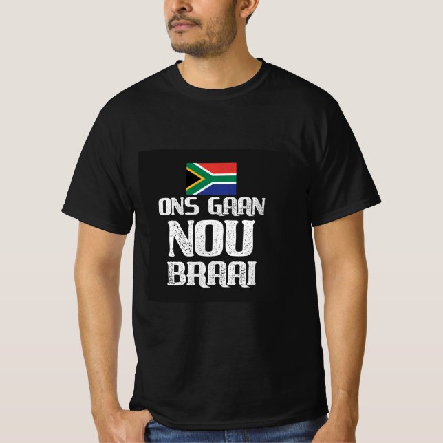 Braai/GRILLEN-Hemd T-Shirt (Vorderseite)