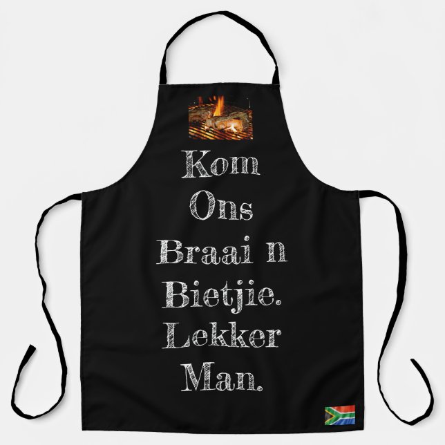 Braai Time Schürze (Vorderseite)