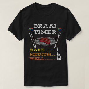 Braai Timer African GRILLEN T-Shirt