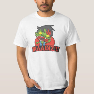 BRAAINZ!!! Zombie-Shirt (BESTES WERT-T-SHIRT) T-Shirt