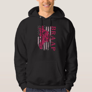Braap Dirt Bike Motocross Fahrerin Mädchen Pink Us Hoodie