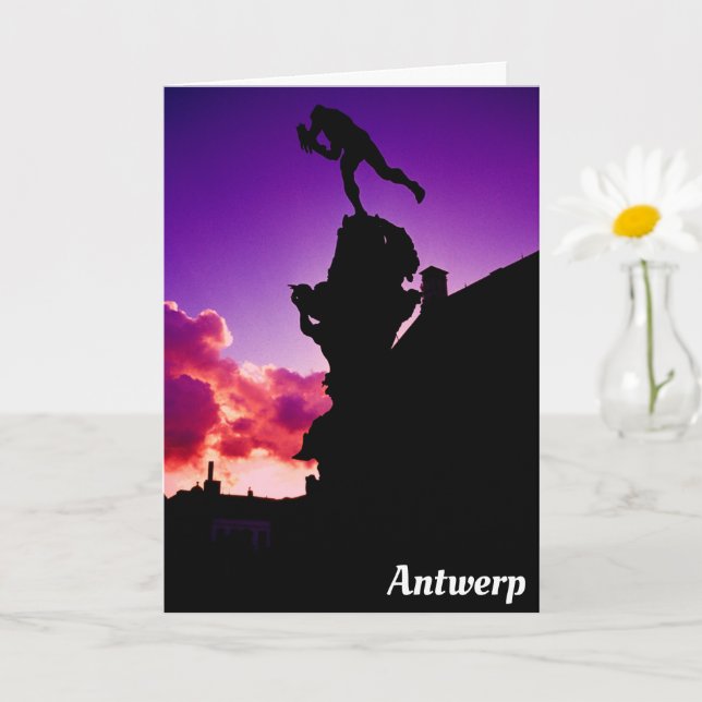 Brabo, Antwerpen Karte (Kleine Pflanze)