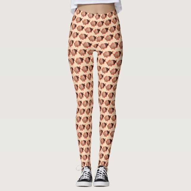 Brac Beef Brisket Jüdische Küche Leggings (Vorderseite)