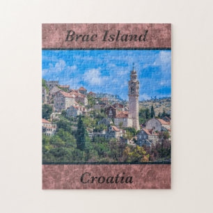 Brac Insel Kroatien Foto-Puzzle Puzzle