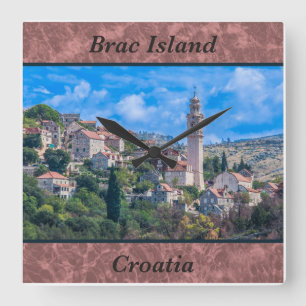 Brac Insel Kroatien Wanduhr