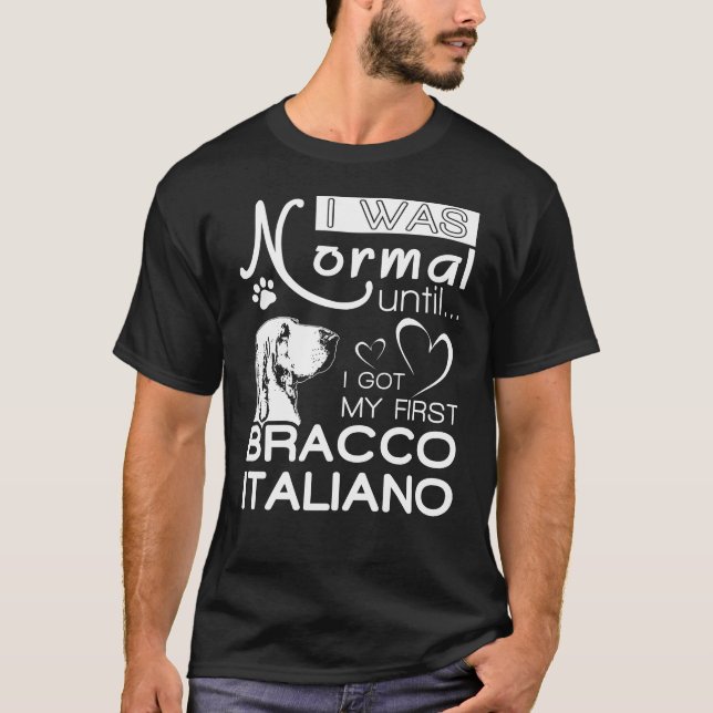 Bracco Italiano Geschenk-T - Shirt für (Vorderseite)