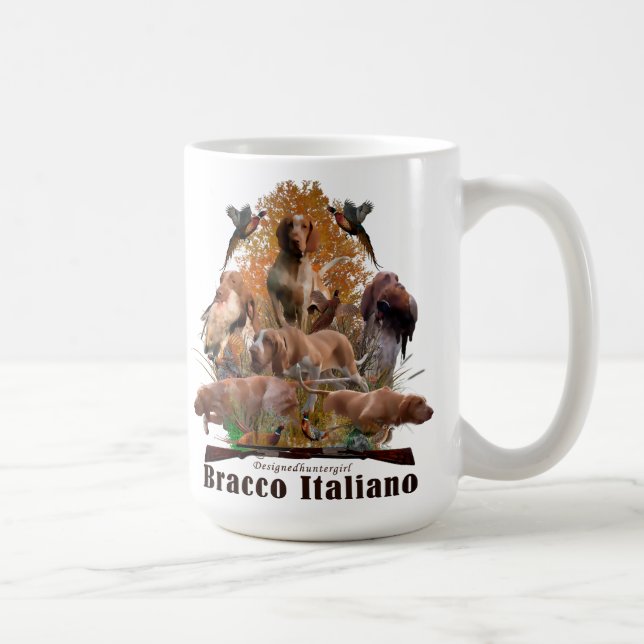 Bracco Italiano Kaffeetasse (Rechts)