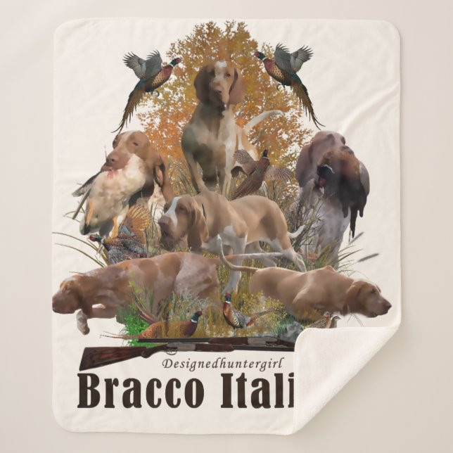 Bracco italiano sherpadecke (Vorderseite)