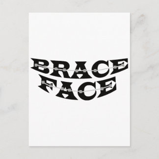 BRACE-FACE Postkarte 2