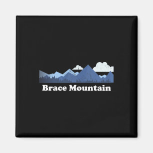 Brace Mountain Gipfel Klettern New York Ny Wandern Magnet