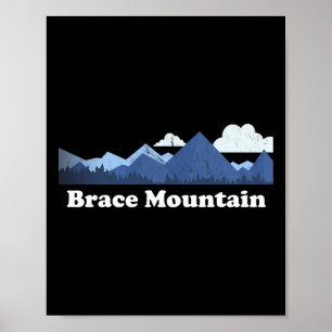 Brace Mountain Gipfel New York Ny Klettern Wandern Poster