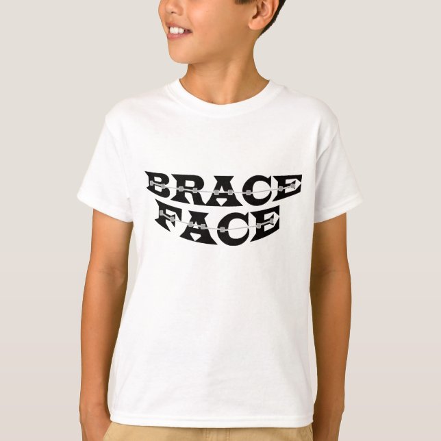 BRACEFACE - Licht scherzt T - Shirts (Vorderseite)