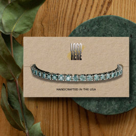 Bracelet Display Kraft Ihr Logo Social Media Visitenkarte