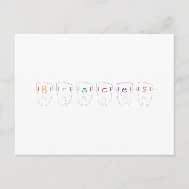 Braces Zeth Postkarte (Vorderseite)