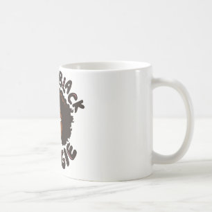 Brach schwarzes Bougie-Weiß 11 Tasse