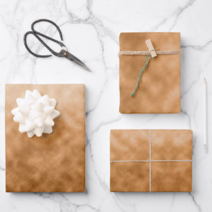 Braches Licht Geschenkpapier Set