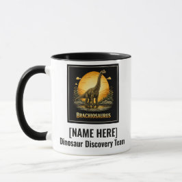 Brachiosaurus Dinosaur Prähistorischer Mond Tasse
