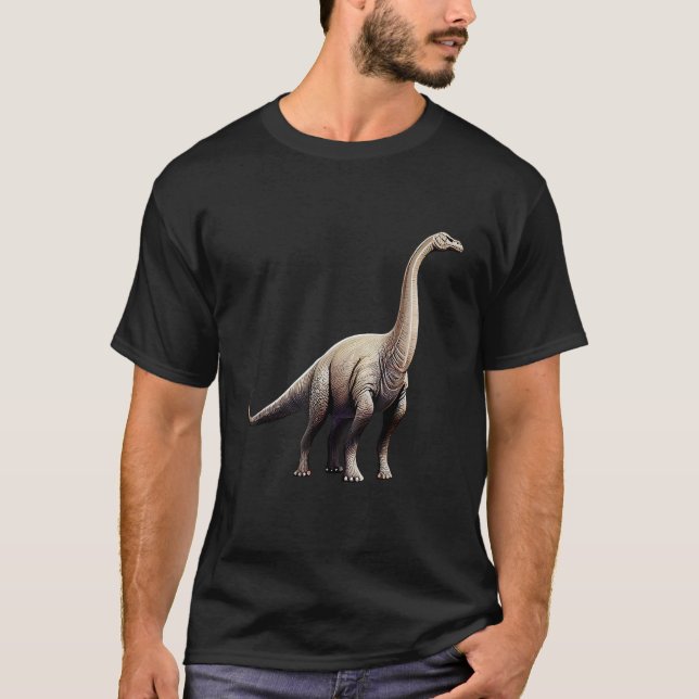 Brachiosaurus Dinosaur T-Shirt (Vorderseite)