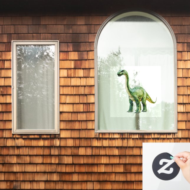Brachiosaurus Fensteraufkleber (Fenster Zuhause)