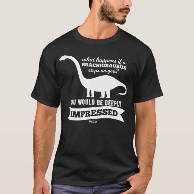 Brachiosaurus, langhalsig T-Shirt (Vorderseite)