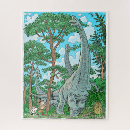Brachiosaurus Puzzle 520 Stück