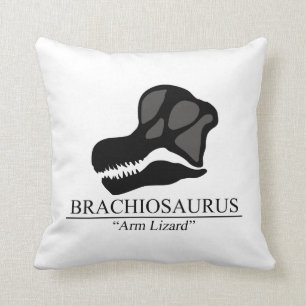 Brachiosaurus-Schädel Kissen