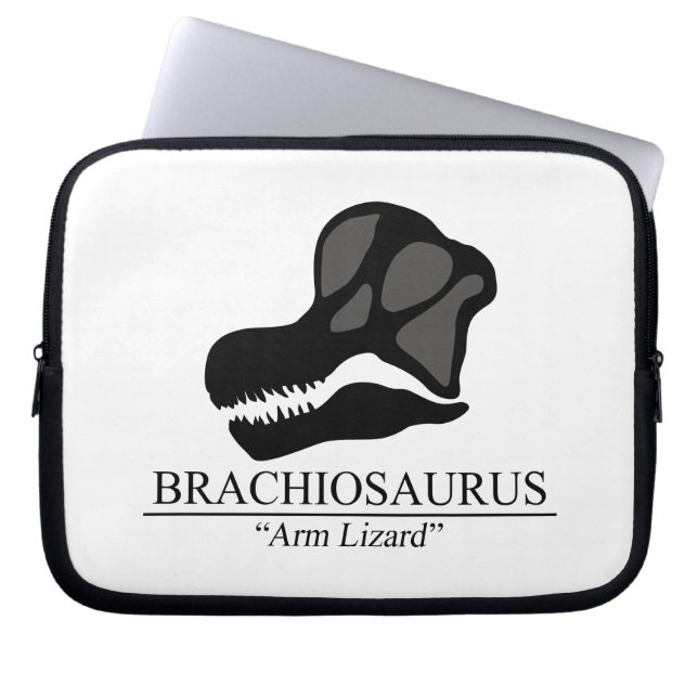 Brachiosaurus Skull Laptopschutzhülle (Vorderseite)