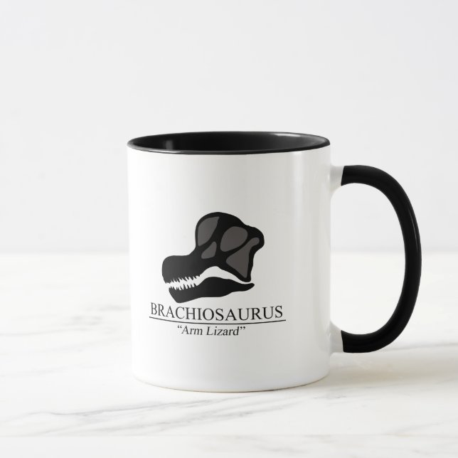 Brachiosaurus Skull Tasse (Rechts)