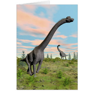 Brachiosaurusdinosaurier - 3D übertragen