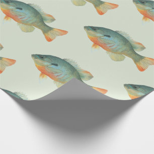 Brachsen-Sonnenfischsunfish-Stangen-Fisch-Geschenk Geschenkpapier