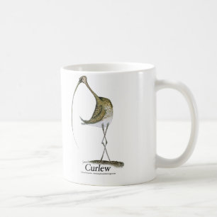 Brachvogelvogel mit Ei, tony fernandes Tasse