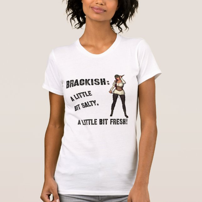 Brackig - Ein bisschen salzig, ein bisschen frisch T-Shirt (Vorderseite)