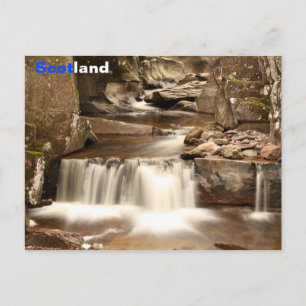 Bracklinn Falls, Perthshire, Schottland Postkarte