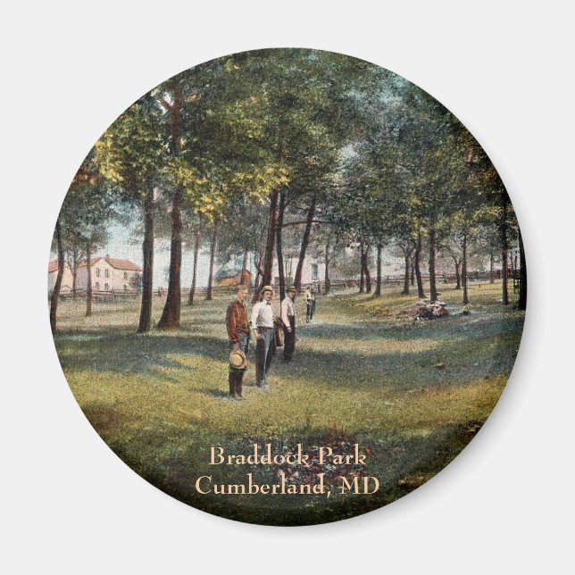 Braddock Park Vintag Cumberland Magnet (Vorne)