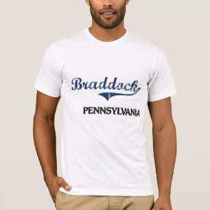 Braddock Pennsylvania Stadt-Klassiker T-Shirt